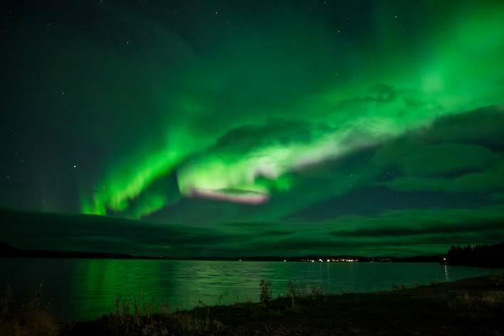 aurora boreale in Svezia: dove vederla
