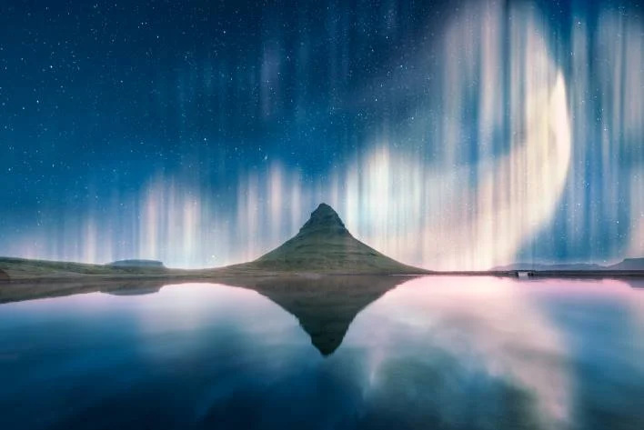 aurora boreale in Svezia